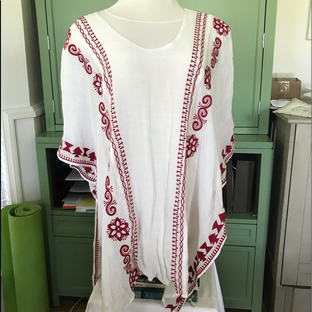 Umgee Poncho Style Top